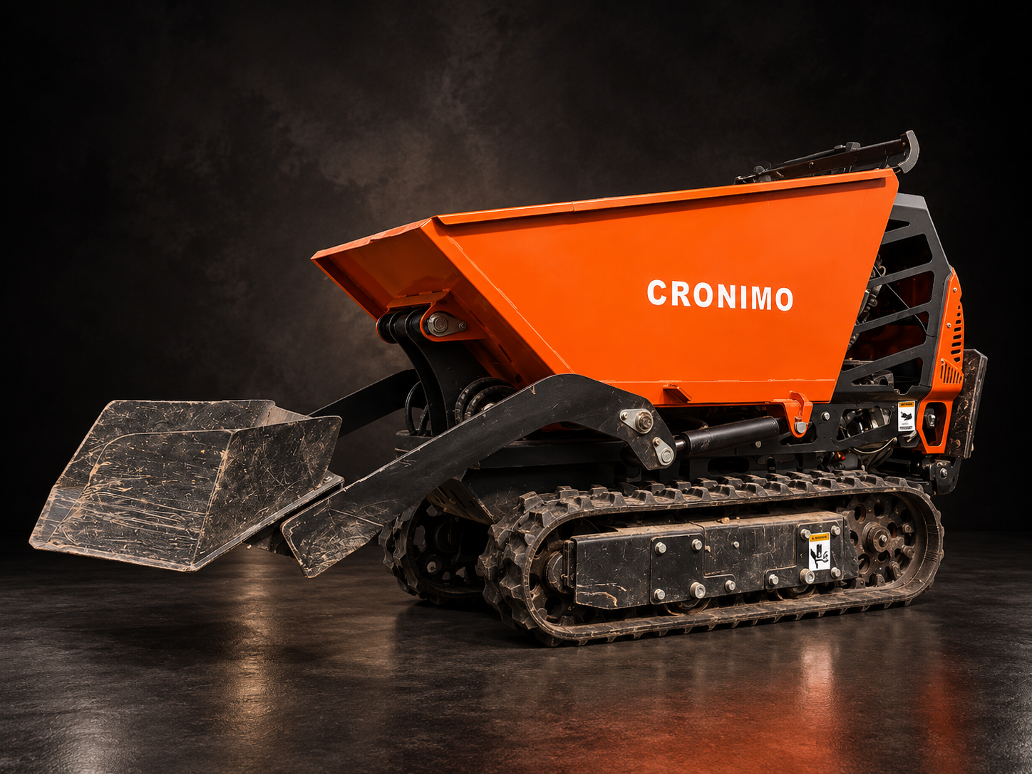 Průmyslový dumper Cronimo ve studiu